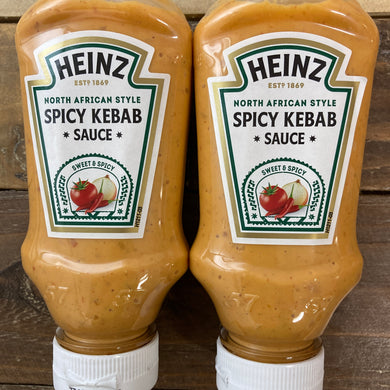 2x Heinz Spicy Kebab Sauces (2x220ml)