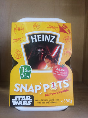 Heinz Star Wars Snap Pots Pasta Shapes 2 X190g