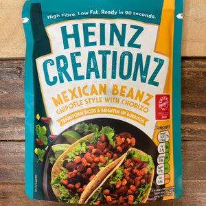 Heinz Creationz Mexican Beanz Chipotle Style with Chorizo