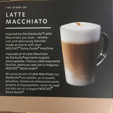 24x STARBUCKS Dolce Gusto Latte Macchiato Pods (2 Packs of 12 pods)
