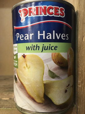 Princes Pear Halves with Juice 410g