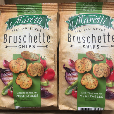 2x Maretti Mediterranean Vegetables Bruschetta Bites (2x70g)