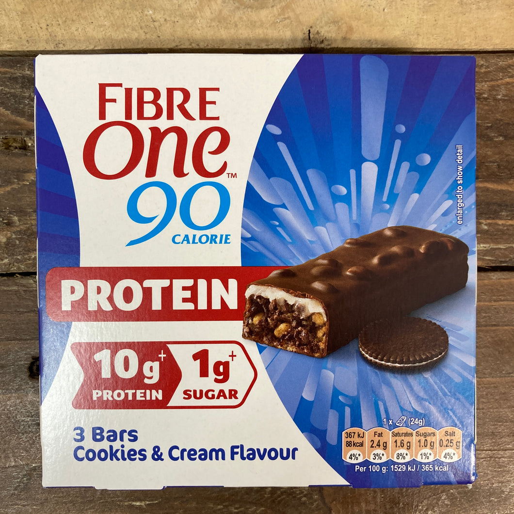 Fibre One Protein Cookies & Cream Bars