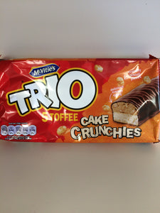 McVitie's Trio 5 Toffee Cake Crunchies