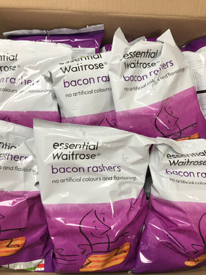 15x Waitrose Bacon Rashers 100g