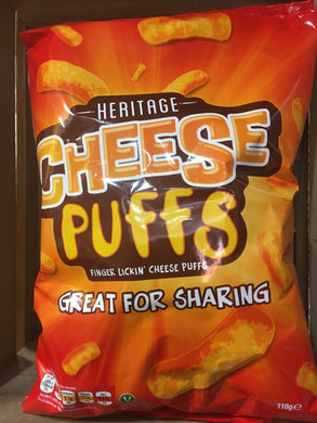 Heritage Cheese Puffs 110g