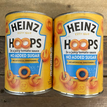 2x Heinz No Added Sugar Spaghetti Hoops Tins (2x400g)