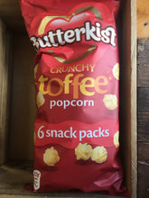 Butterkist Popcorn Crunchy Toffee 6 Pack (6x25g)