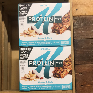 20x Kellogg's Special K Protein Bars with Nuts, Seeds & Almond Butter (5 Packs of 4x28g)
