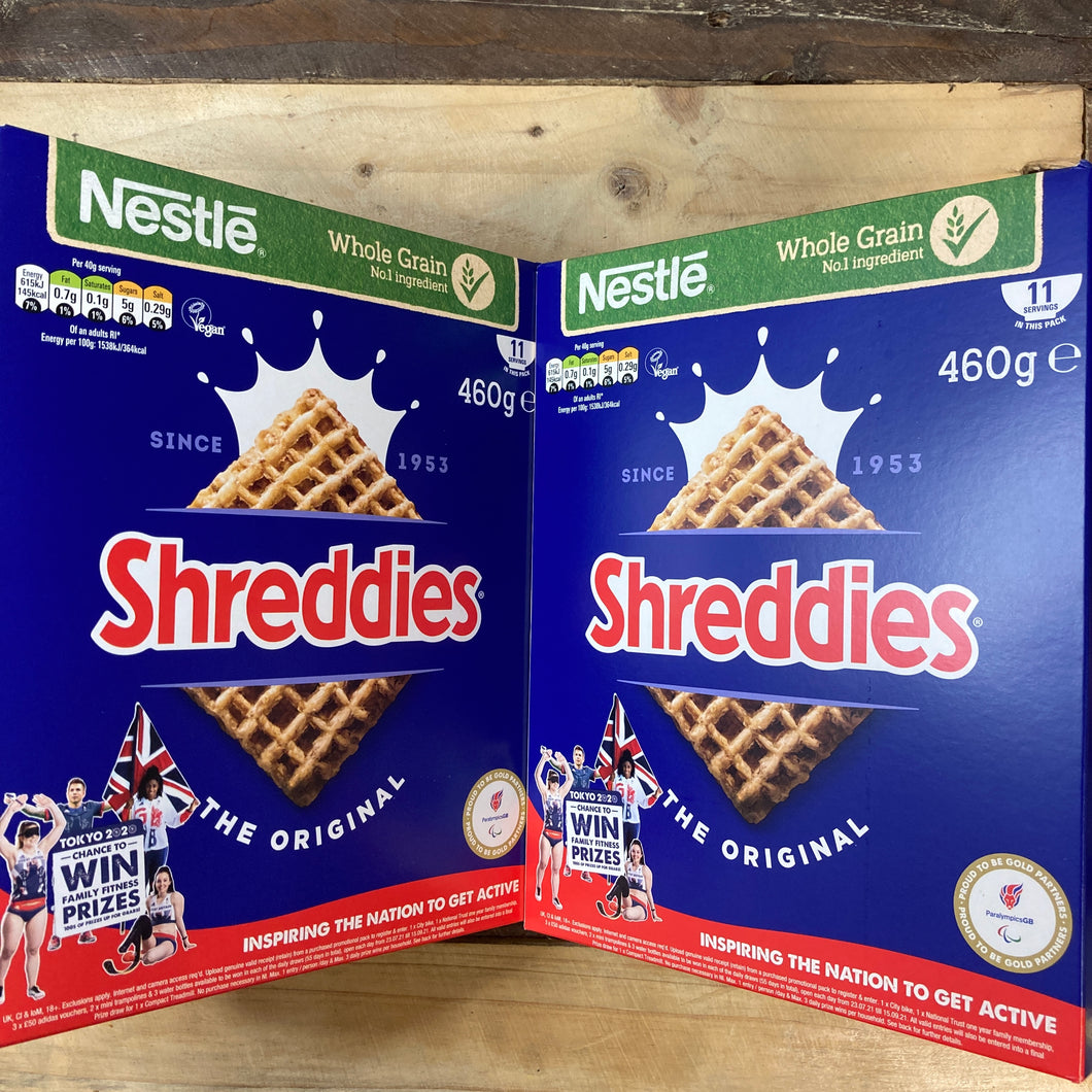 Nestle Shreddies Original Cereal 460g