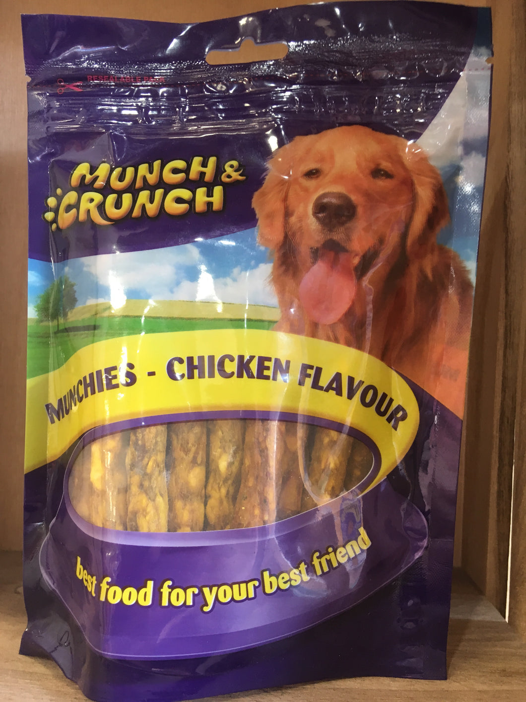 Munch & Crunch Munchies Chicken Flavour Treats 250g