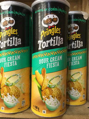 5x Pringles Tortilla Sour Cream Fiesta (5x160g)