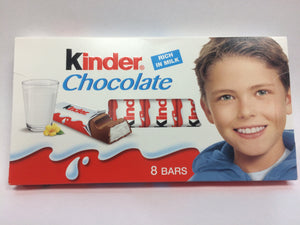 24x Kinder Chocolate bars (3 Packs of 8 Bars)