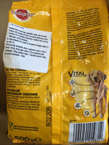 Pedigree Vital Protection Complete Dog Food with Beef & Chicken 500g