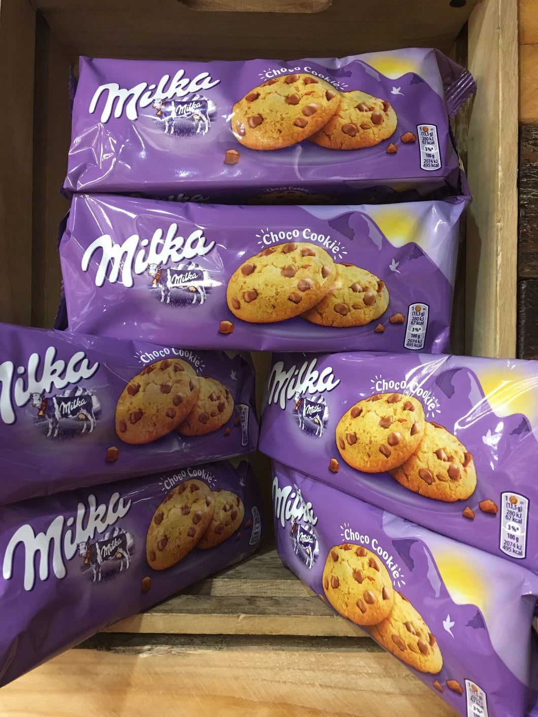 6x Milka Choco Cookies Packs (6x135g)