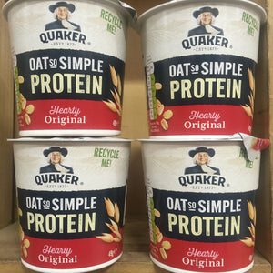 4x Quaker Oat So Simple Protein Porridge Pots (4x49g)