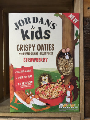 Jordans Kids Crispy Oaties Strawberry 400g