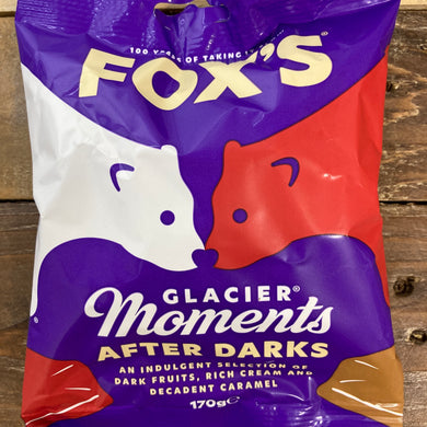 3x Fox's Glacier Moments After Darks Bags (3x170g)