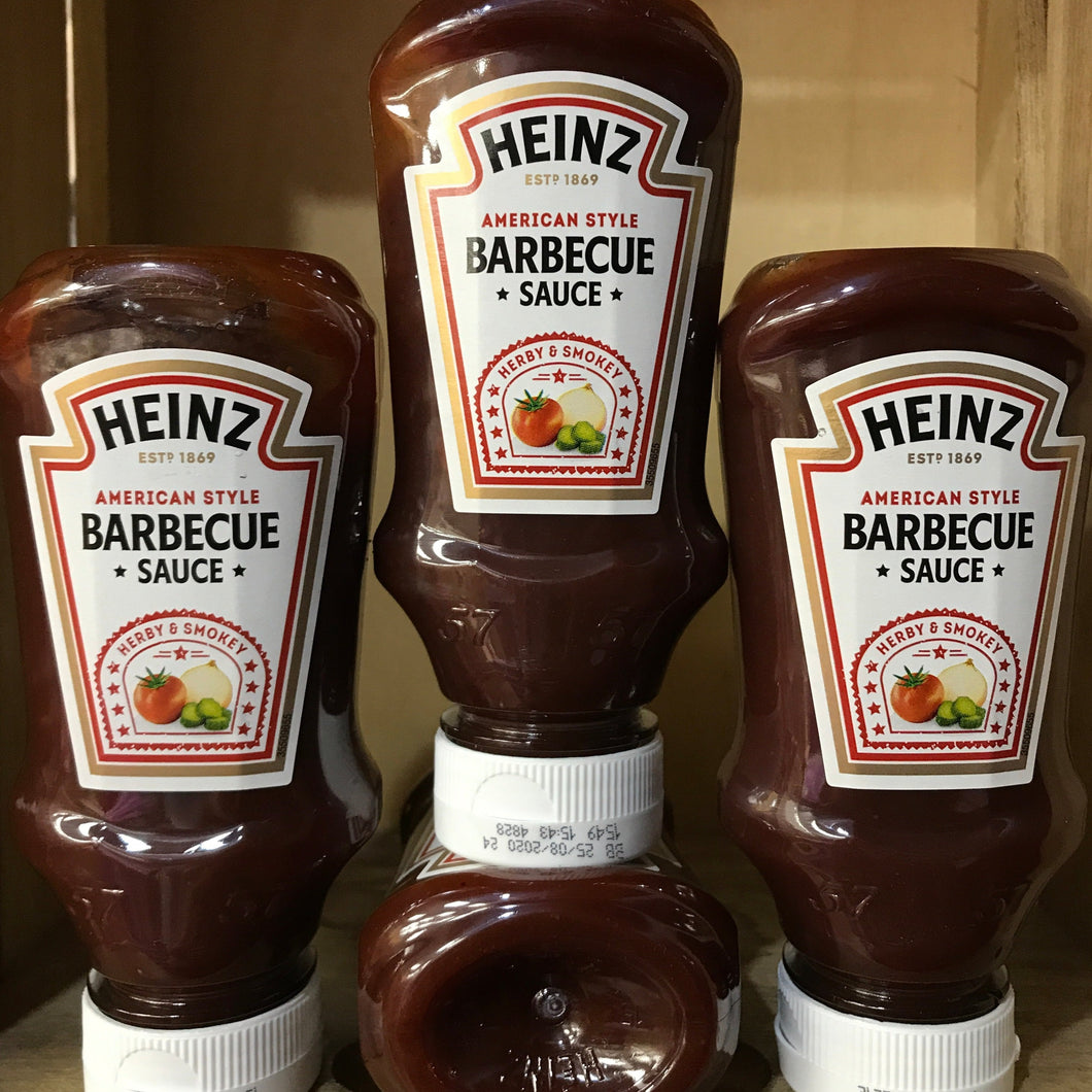 1Kg Heinz American Style Squeezable Barbecue Sauce (4x Pots of 250g)