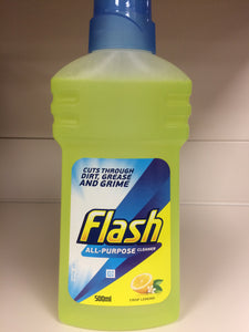 Flash All Purpose Liquid Lemon 500ml