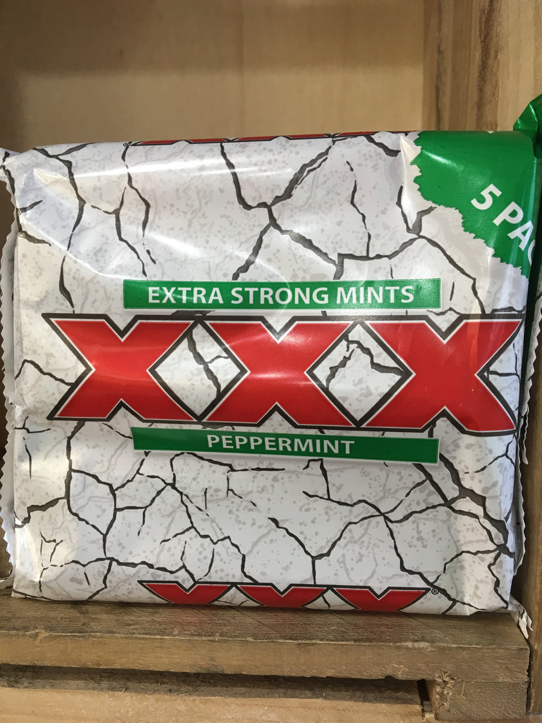 XXX Extra Strong Mints Peppermint 5 Pack 205g