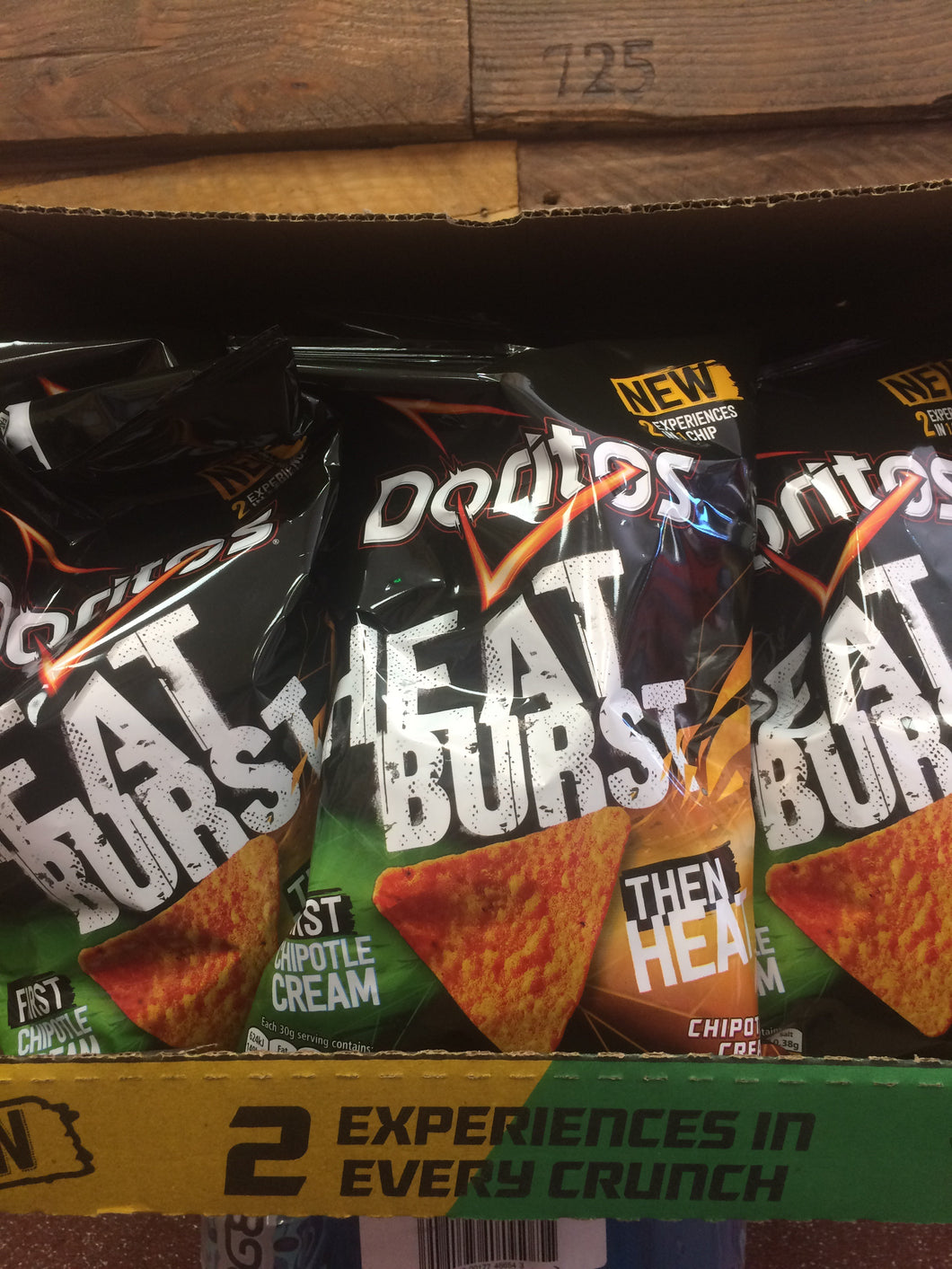 Doritos heat burst box 12x162g