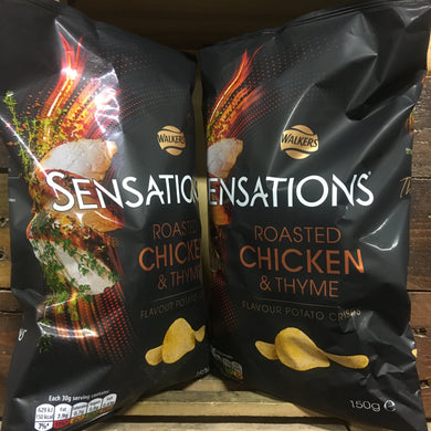 Walkers Sensations Roasted Chicken & Thyme Crisps