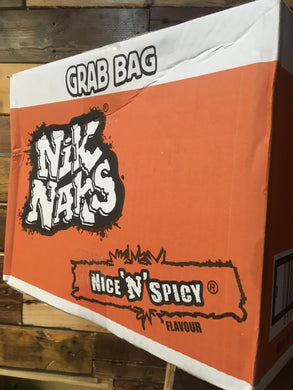 36x Nik Naks Nice 'N' Spicy Flavour Grab Bag Corn Snack (36x50g)