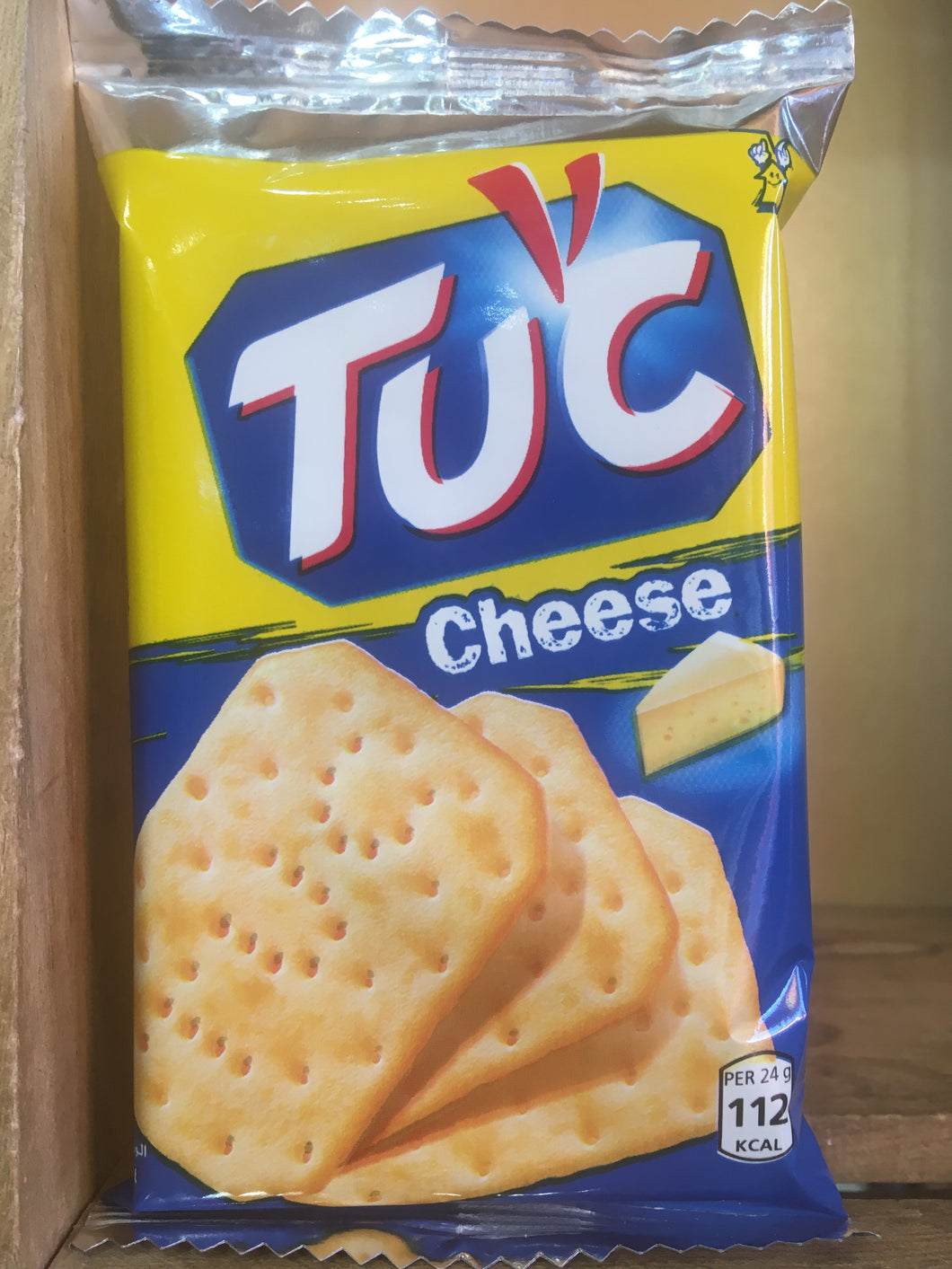 TUC Biscuits Cheese Flavour Snack 6x Biscuit Pack 24g