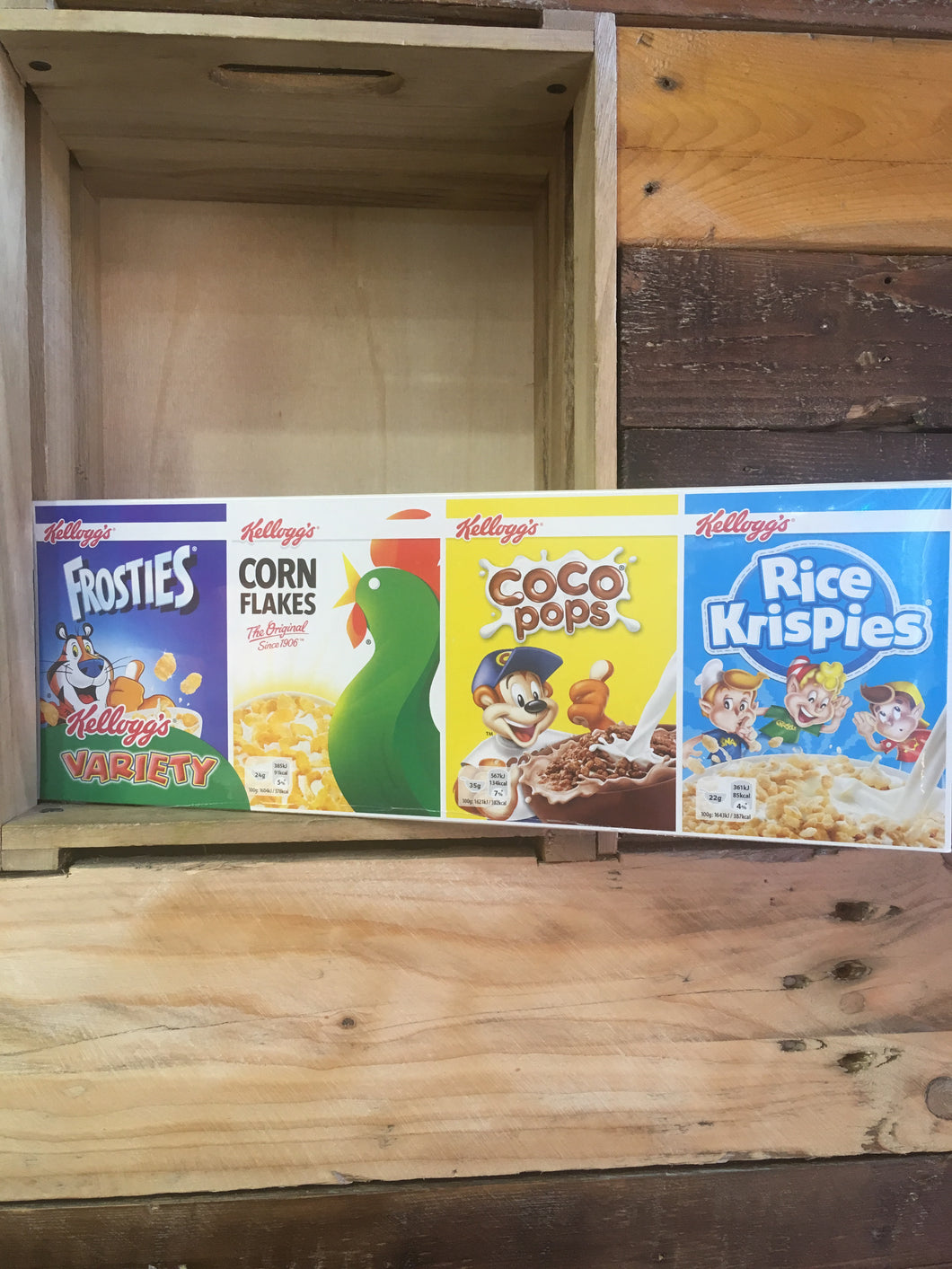 Kelloggs Variety Cereal 4 pack