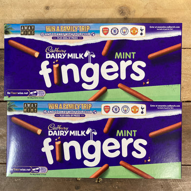 Cadbury Dairy Milk Mint Fingers 114g