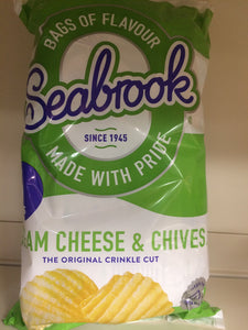 Seabrook Cream Cheese & Chives 6x 25g Pack