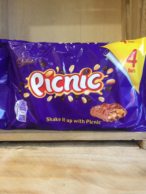 Cadbury Picnic 4 Pack (4x32g)