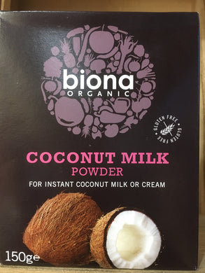 Biona Organic Coconut Milk Powder 150g