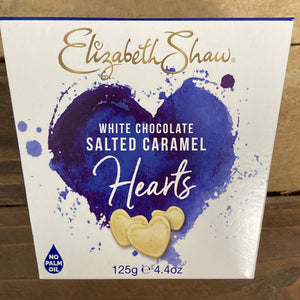 90x Elizabeth Shaw White Chocolate Salted Caramel Hearts (2 Boxes of 45 Hearts)