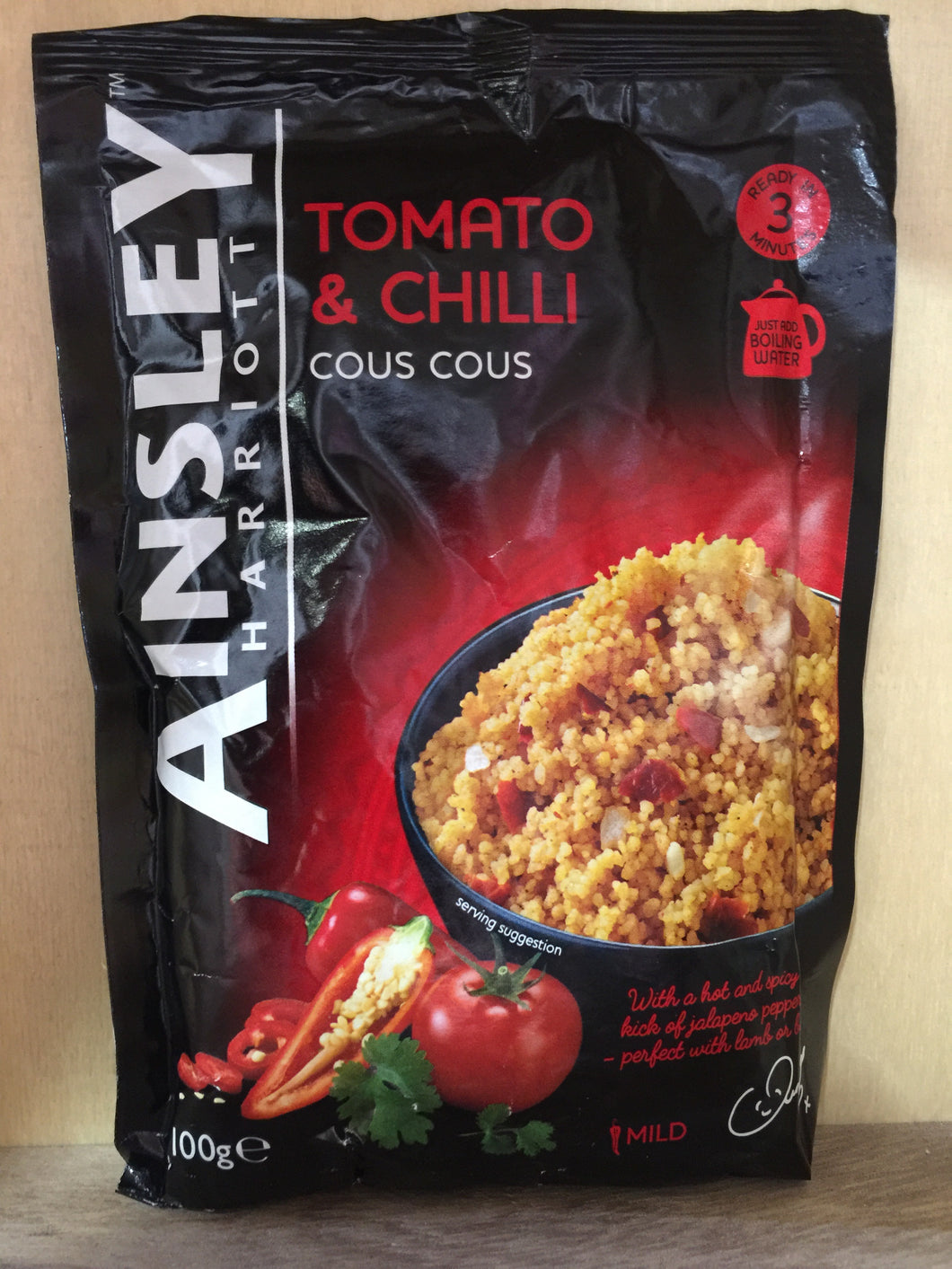 Ainsley Harriott Tomato & Chilli Cous Cous 100g