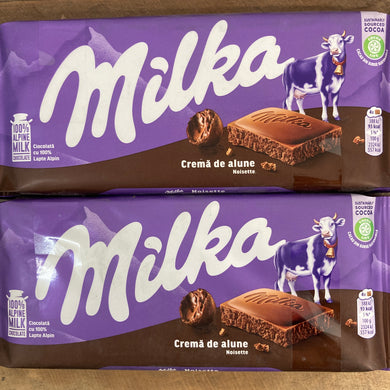 Milka Noisette Chocolate Bar 100g