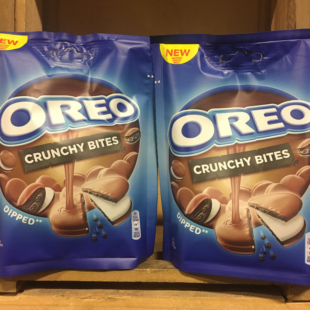 2x Oreo Chocolate Dipped Crunchy Bites Pouches (2x110g)