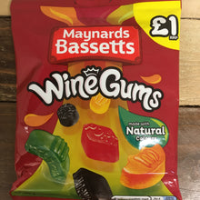 4x Maynards Bassetts Wine Gums Bags (4x165g)