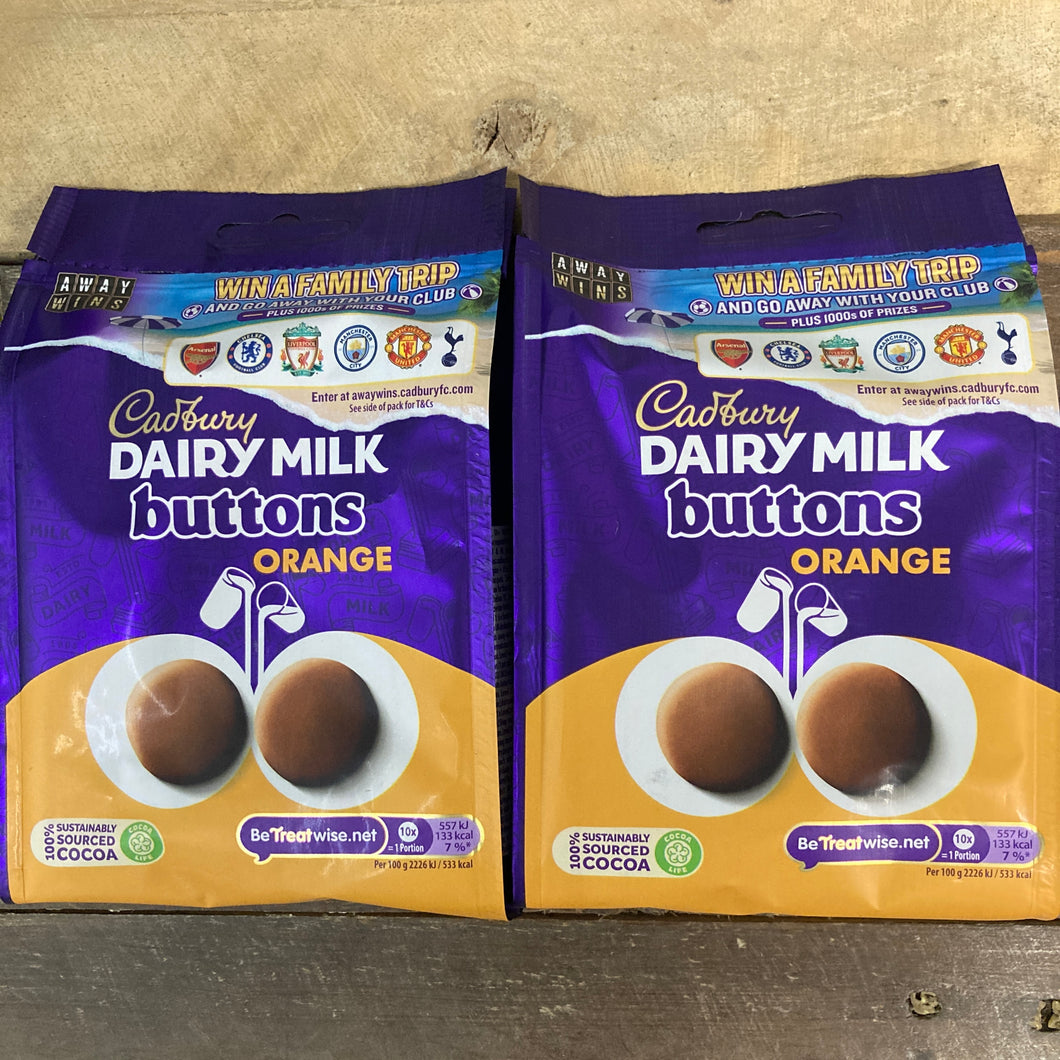 Cadbury Dairy Milk Orange Buttons 110g