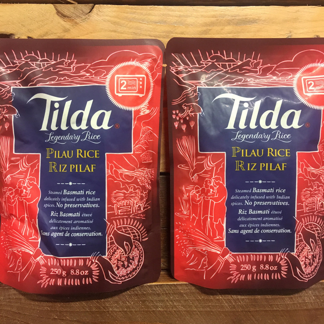 2x Tilda Pilau Basmati Steamed Rice (2x250g)
