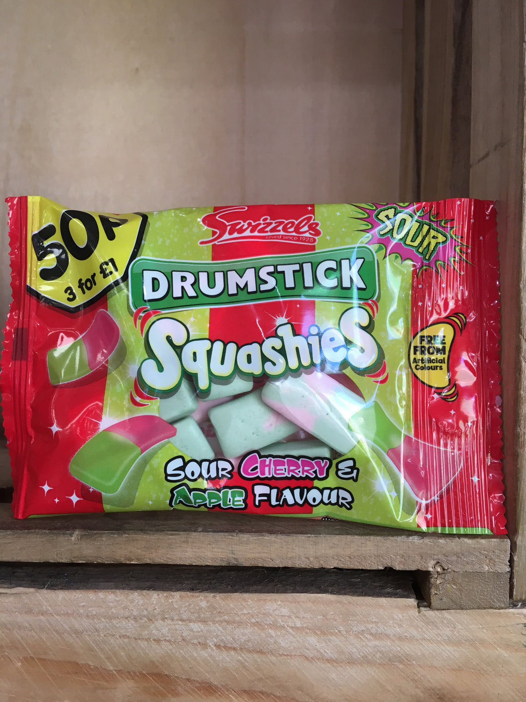 Drumstick Squashies Sour Cherry & Apple 45g