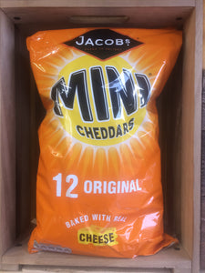 Jacobs Mini Cheddars Snacks 12 X 25g