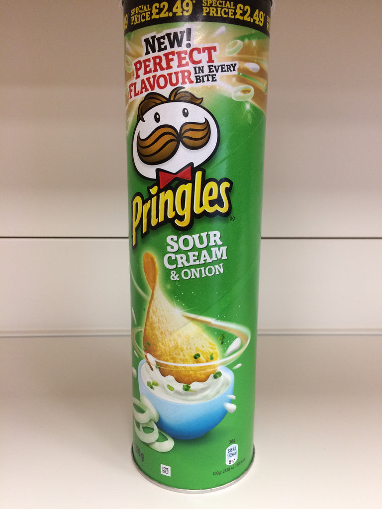 Pringles Sour Cream & Onion 200g & Low Price Foods Ltd