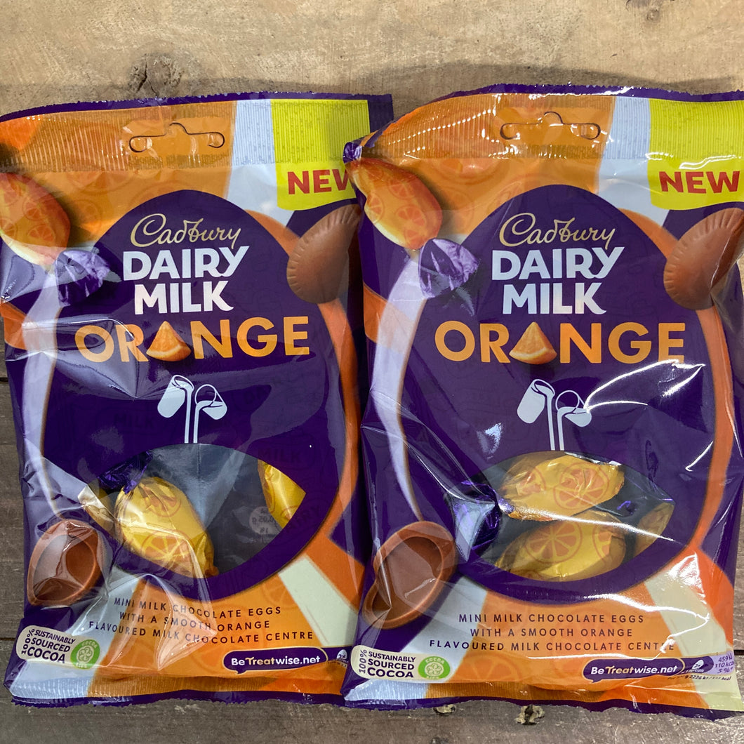 Cadbury Dairy Milk Orange Mini Chocolate Eggs