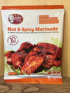 Cooks Choice Hot & Spicy Marinade 60g