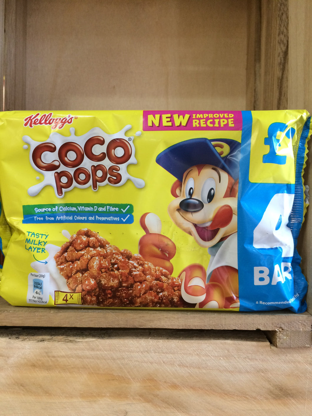 Kellogg's Coco Pops 4 bars