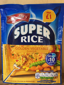 Batchelors Super Rice Golden Vegetable 100g