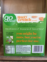 Box of 5x Go Ahead Nutty Crunch Peanut (30x19.5g Bars)
