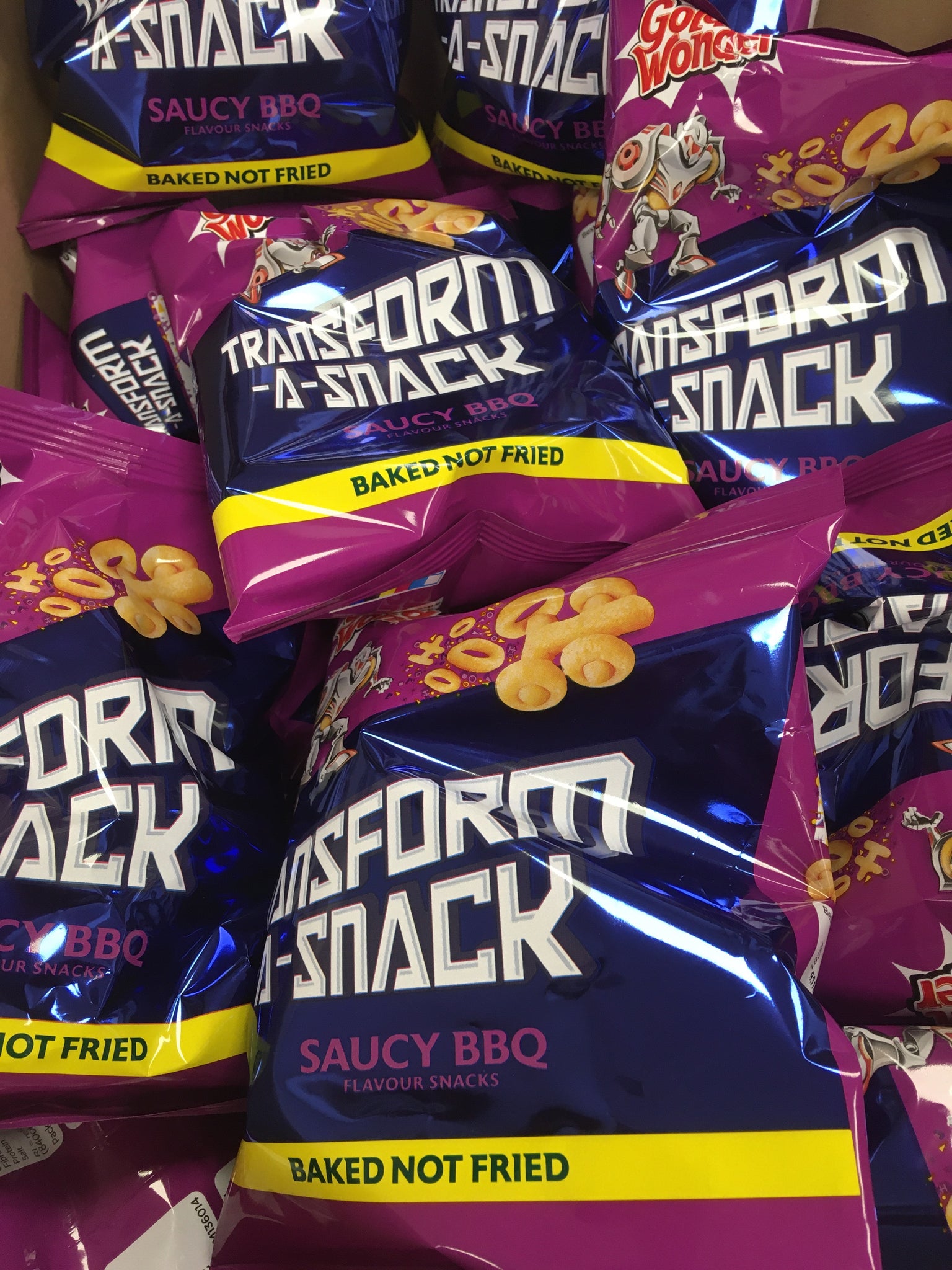 Transform A Snack Ranges 30x Transform-A-Snack Saucy BBQ (30x30g) & Low Price Foods Ltd